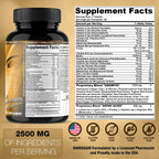 HAIROGAIN DHT Blocker - Biotina 10000 mcg, Colágeno y Vitaminas para el Cabello (60 Comprimidos)