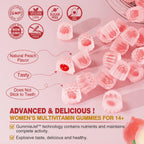 Multivitamínico para Mujeres con Omega-3, Probióticos y Antioxidantes - 60 Gominolas