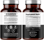 Number One Nutrition Multivitamínico Metilado para Mujeres y Hombres, Complejo B Activo con Metilfolato y Metilcobalamina, Sin Hierro, No Transgénico, Sin Gluten, 120 Cápsulas