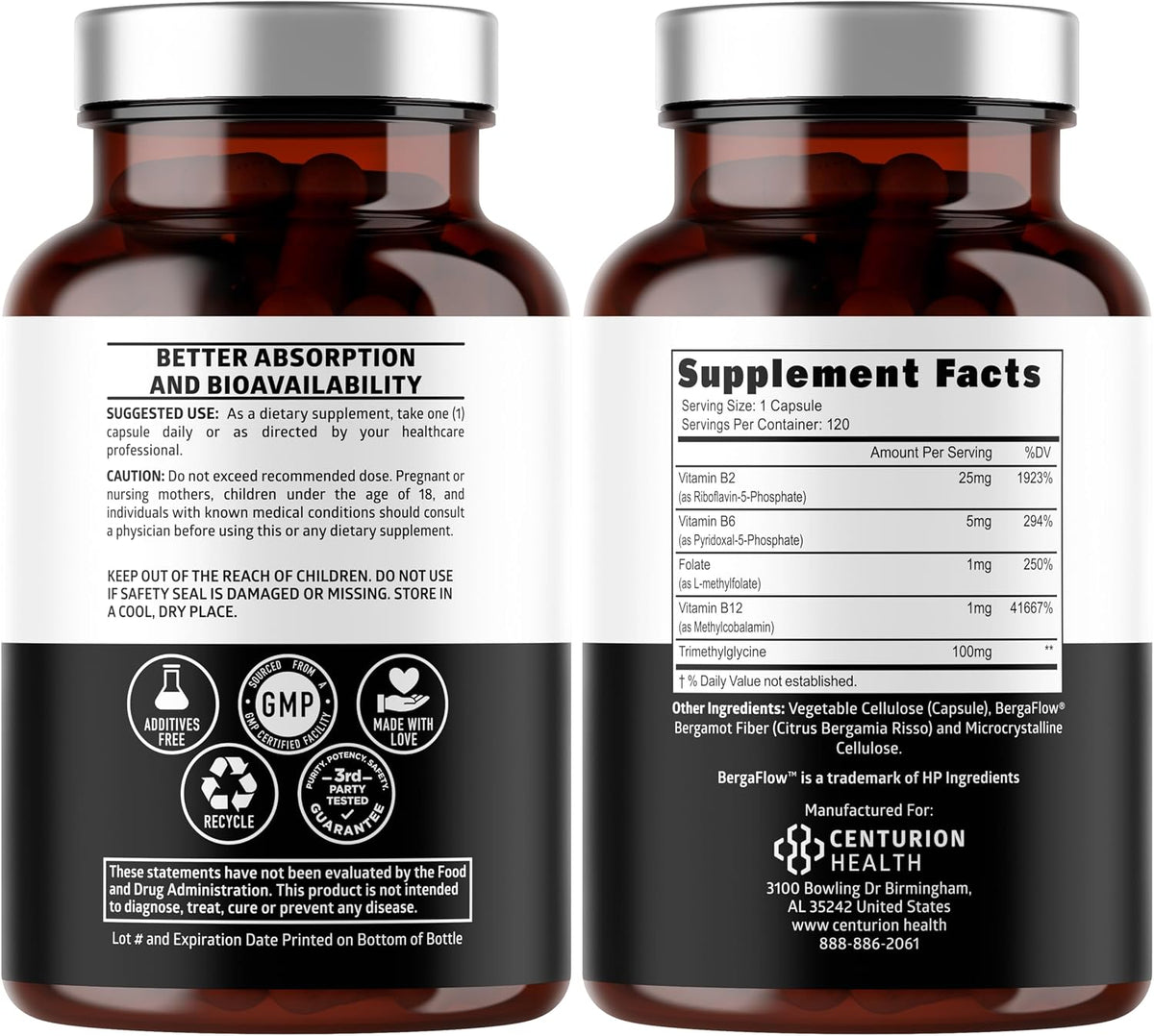 Number One Nutrition Multivitamínico – Función del sistema nervioso: La B12 y la B6 contribuyen al funcionamiento – Image 2