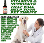 Aceite de Hemp para Perros y Gatos con Salmón Salvaje de Alaska - 1000 mg