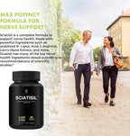 HUMANX Sciatica Focused Formula - Complemento para el Apoyo Nervioso con R-Ácido Lipoico Estabilizado