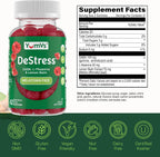 YumV's De-Stress Gummies con GABA, L-Teanina y Melisa - Sabor a Frutos del Bosque - Gominolas Calmantes para Adultos y Adolescentes - 42 unidades