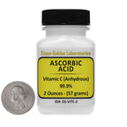 Ácido Ascórbico [C6H8O6] 99.9% Grado ACS en Polvo 2 Oz (57 g) - Envase Ahorraespacio