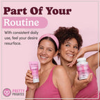 Pretty Privates Libido Booster – Complemento para Mujeres con Maca, Ginseng y L-Arginina – 60 Cápsulas