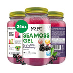 MAX FIT Sea Moss Gel Silvestre 24 oz - 92 Vitaminas y Minerales