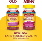Nature Made Advanced Multivitamin Gummies 50+ para Mujeres, 84 gominolas (28 días)