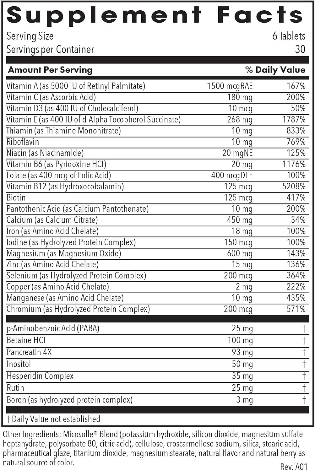 Optimox Gynovite Plus - Multivitamínico y Multimineral para Mujeres - Apoyo Postmenopáusico con Magnesio, Vitamina D3, Biotina y Enzimas Digestivas - 180 Comprimidos