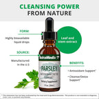NutraMedix Suplemento de Perejil - Extracto Líquido de Hojas y Tallos - 30 ml