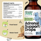 Forever Puppy Adrenal Support Drops para Perros - Gotas de Ashwagandha y Ginseng para Apoyo Adrenal y Energía - Suplemento Líquido Calmante - 60 ml