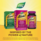 Nature's Way Alive! Max3 Potencia Mujer Multivitamínico Completo, Apoya el Metabolismo Energético, Salud del Corazón y Huesos, con Vitaminas B Metiladas, 90 Comprimidos