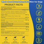 Probióticos para Perros SHINEPAWS - Salud Digestiva, Prebióticos, Enzimas, Fibra y Omega-3, 120 Masticables