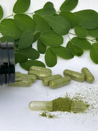 Jamaican Moringa Capsules – 100% Natural Ingredients – 90 Cápsulas, 500mg – con Cúrcuma & Jengibre