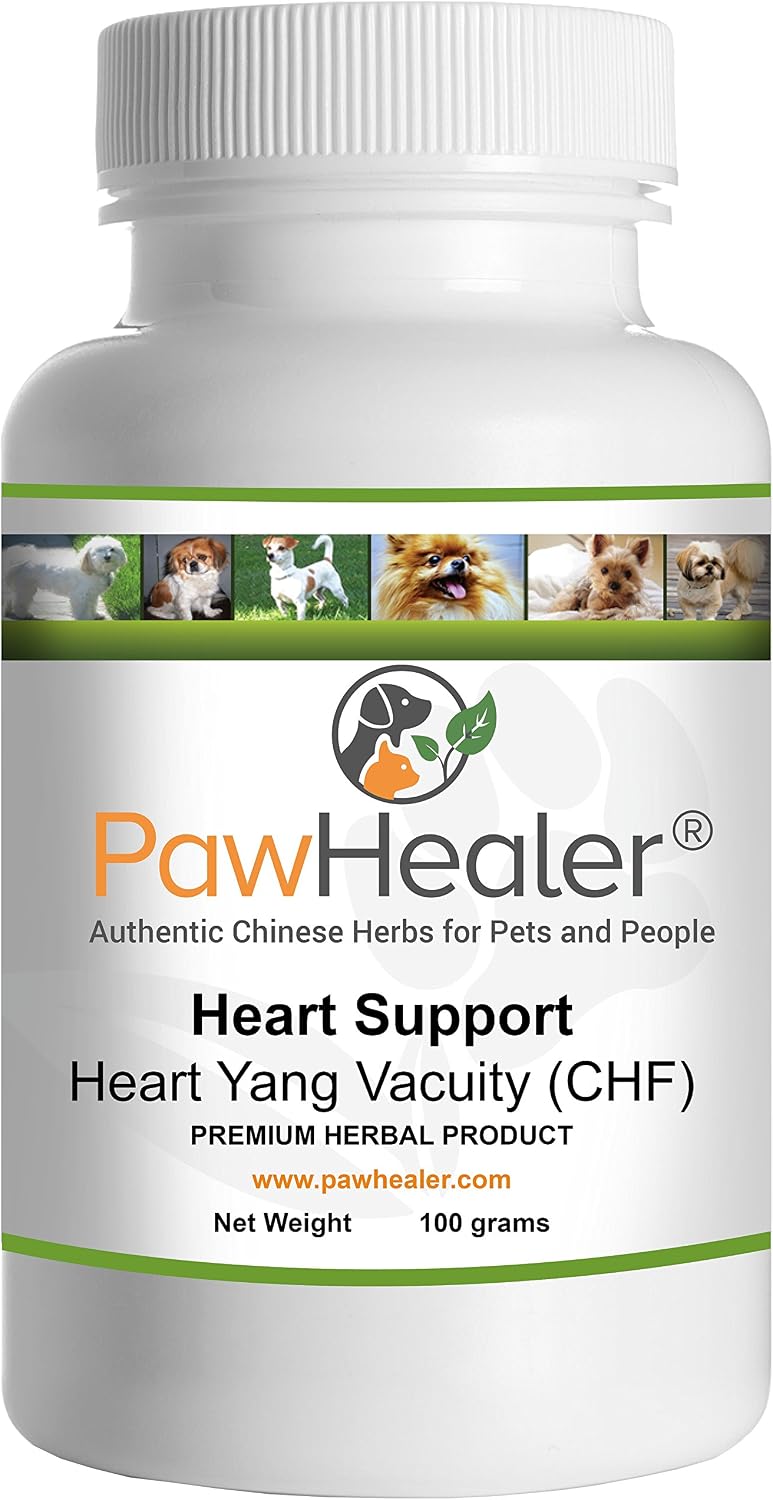 PawHealer Soporte Cardíaco – Polvo Herbal para Perros (100 g)
