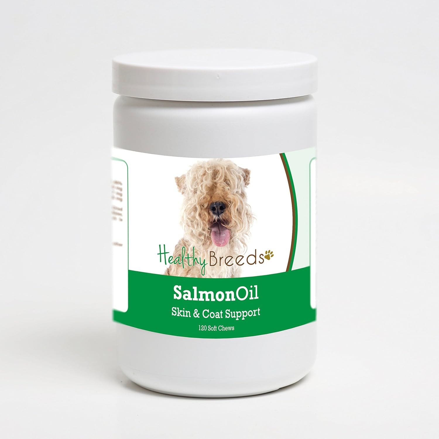 Healthy Breeds Soft Chews de Aceite de Salmón para Perros - 120 unidades