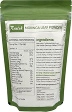 Moringa en Polvo | 100% Pura Hoja de Moringa sin Tallos | Raslok (226 g)