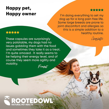 Rooted Owl® Cúrcuma para Perros y Gatos - – Transparencia del fabricante: Rooted Owl® se compromete a usar – Image 7