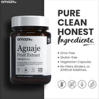 Amalth Aguaje Curves Cápsulas para Mujer 1000 mg - Extracto de Aguaje de Perú - 120 Cápsulas - Suplemento Natural No-GMO