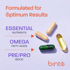 Binto Complete 4-en-1 Pack Multivitamínico para la Menopausia - 1 Mes