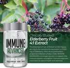 FitLife Brands Advanced Immune Booster – Defensa Inmunológica con Saúco, Vitamina C, Vitamina D, Zinc y Probiótico (90 Cápsulas)