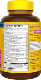 Nature Made Prenatal Vitamin + DHA Softgel con Ácido Fólico, Yodo y Zinc, 90 Cápsulas