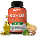 NutriFlair Vitamina D3 5000 UI + K2 MK-7 100 mcg – 90 Cápsulas Veganas