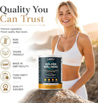 Lazu Golden Wellness Colostro Bovino con Miel de Manuka, Probióticos y Omega-3 - 450g