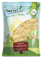 Food to Live Maca Amarilla en Polvo, 3.6 kg – Raíz de Maca Cruda Molida, Vegano, Kosher, Keto, Sin Gelatina, A Granel, Rica en Vitamina C