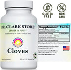 Dr Clark Store Clavo Suplemento 500mg, 102 Cápsulas de Tapioca