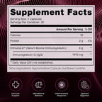 Pure Therapro Rx Elite IgG Immunoglobulin Supplement, 120 Cápsulas - Salud Intestinal y Apoyo Inmunitario, 1100 mg IgG, IgA e IgM, Lecitina de Girasol | Alternativa al Calostro, Sin Lácteos y Sin Gluten