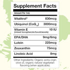 RestoraPet Liquid Multivitamin for Dogs & Cats Bacon Flavor | Joint & Cellular Support | Plant-Based, Non-GMO, Veterinarian-Approved Ingredients