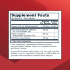 PROTOCOL FOR LIFE BALANCE PQQ Complex - Con CoQ10, L-Carnitina y Vitamina B - 30 Cápsulas Veganas