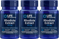 Life Extension Extracto de Rodiola, 60 Cápsulas Vegetarianas (Paquete de 3)