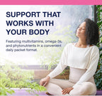 Metagenics Wellness Essentials Women’s - Sobres Diarios - Multivitamínico, Omega-3 y Antioxidantes - No-GMO, Sin Gluten (30 Sobres)