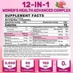 LILICARE Inositol Gummies para Mujeres - 2000mg Myo-Inositol + 50mg D-Chiro 40:1 con Chasteberry, Vitamina D3, Magnesio - Pack de 2 (120 Gominolas Veganas sin Azúcar)
