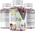 Viteey Gomitas Multivitamínicas para Niños con Probióticos - 120 Gomitas