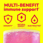 Emergen-C 1000 mg Vitamina C en Polvo, Sabor Frambuesa - 60 Sobres