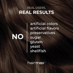 Hairmax Complemento Alimenticio para Cabello, Piel y Uñas – 2500 mcg de Biotina, Bloqueador de DHT, MSM y Antioxidantes (Pack de 2 Frascos)