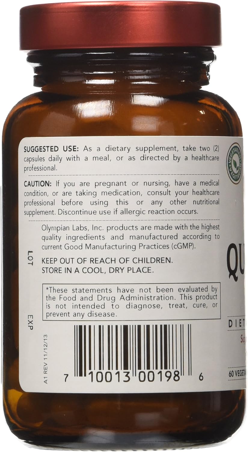 Olympian Labs Quercetin Plus - 1 g - 60 Cápsulas Vegetarianas