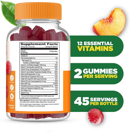 Lifeable Multivitamínico Femenino en – Metabolismo energético: Las vitaminas del grupo B (niacina, B6, B12, ácido – Image 2