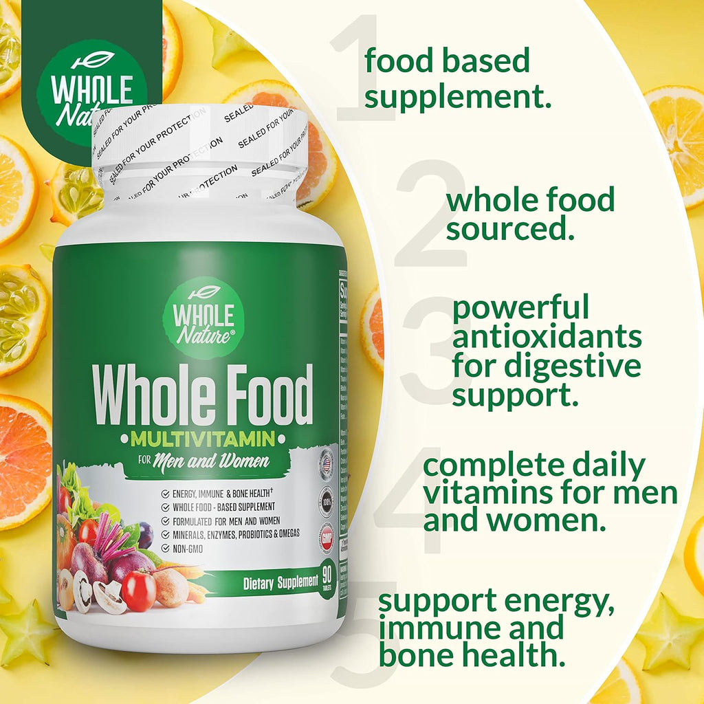 Whole Nature Multivitamínico Diario para Hombres y Mujeres (2 Paquetes)