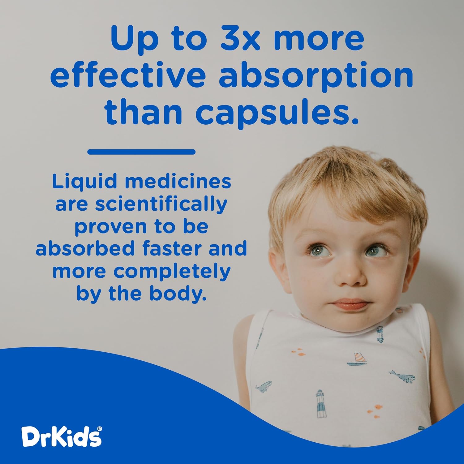 Dr. Kids Medicina Infantil para Alergias, Sabor Bayas Mixtas, 20 Viales Premedidos con Difenhidramina 12.5 mg