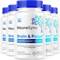 (5 Pack) NeuroSync Brain Capsules – 300 Cápsulas para 5 Meses