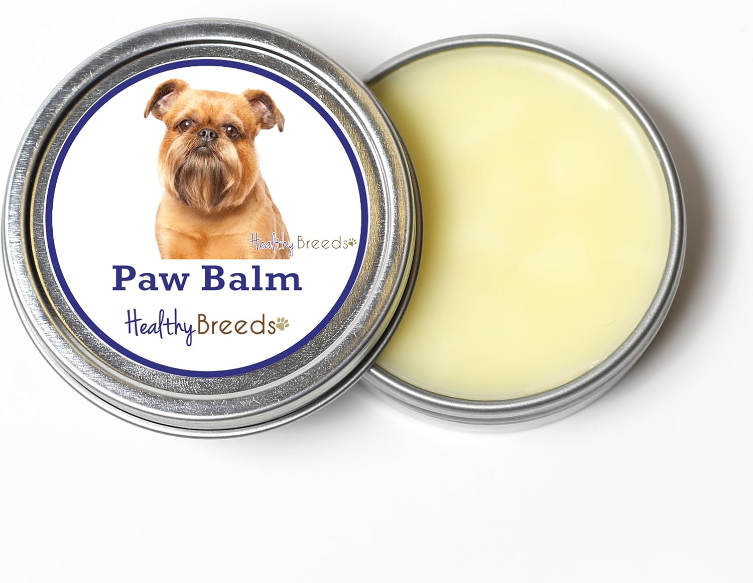Healthy Breeds Brussels Griffon Dog Paw Balm 2 oz