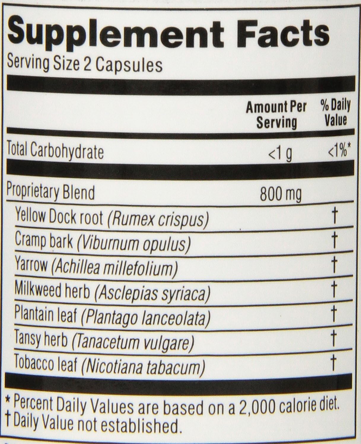 Kroeger Herb Blood Toner - 100 Cápsulas Vegetarianas