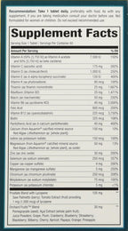 Nature's Way Alive! Men's 50+ Ultra Potency Daily Multivitamin, Food Blends, 60 Tablets (2 Pack)