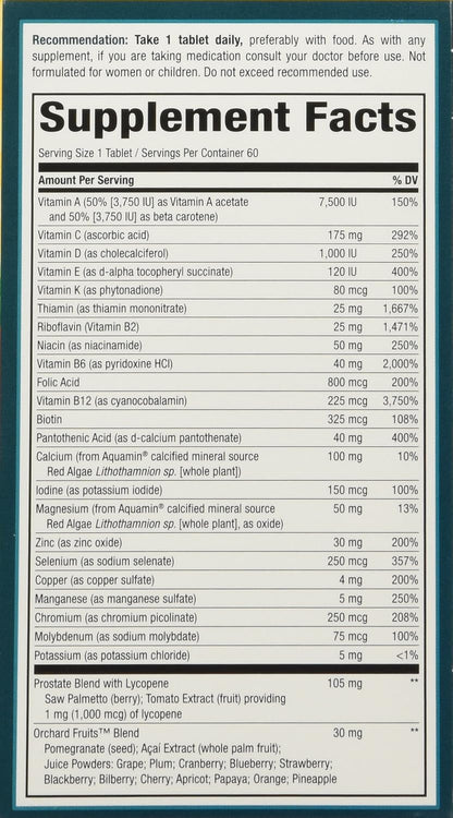 Nature's Way Alive! Multivitamínico Diario – Salud inmunitaria: La vitamina C y el selenio contribuyen al – Image 2