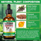 Aceite de Ricino para el Tratamiento de Lipomas en Perros y Gatos – 59 ml
