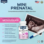 FREEDA Mini Prenatal Vitamin - 120 comprimidos