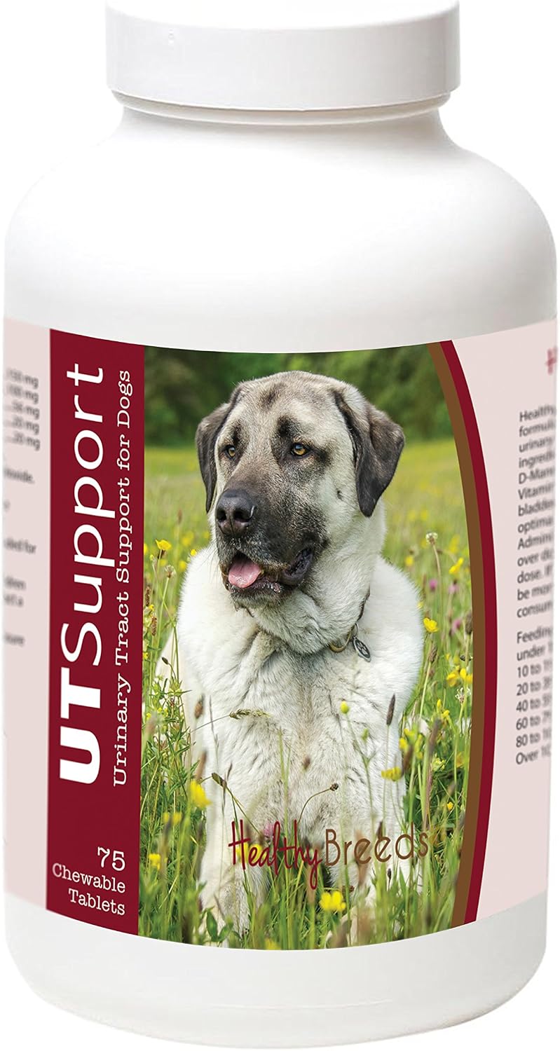 Healthy Breeds Anatolian Shepherd Dog Cranberry Chewables - Apoyo Urinario - 75 Masticables